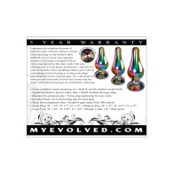 Evolved Rainbow Metal Plug Set