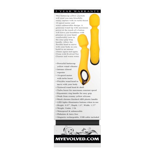 Evolved Buttercup Vibrator - Yellow