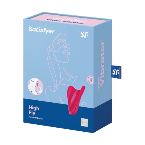 Buy Satisfyer High Fly Finger Vibrator Red