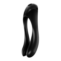 Vibrador de Dedo Satisfyer Candy Cane Versátil