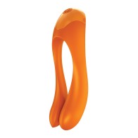 Vibrador de Dedo Satisfyer Candy Cane - Placer Último