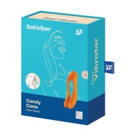 Vibrador de Dedo Satisfyer Candy Cane - Placer Último