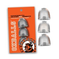 Oxballs Cocksheath Adjustfit Inserts Pack of 3 Clear