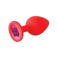 9's Booty Talk Butt Plug - F*ck Yeah Red