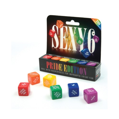 Juego de Dados Sexy 6 - Edición Orgullo