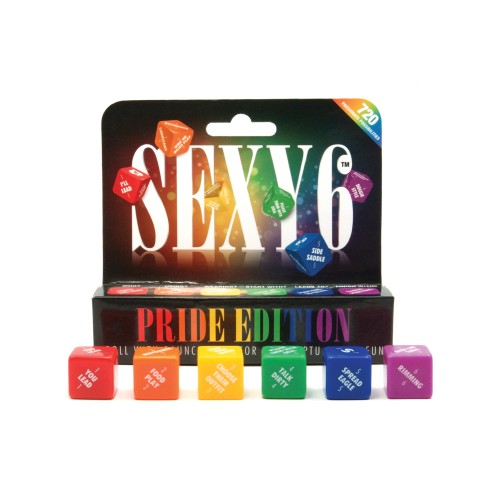 Juego de Dados Sexy 6 - Edición Orgullo