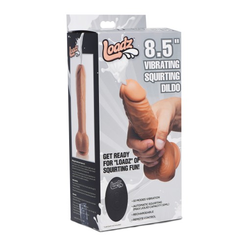 LDZ 8.5" Squirting Dildo for Interactive Pleasure