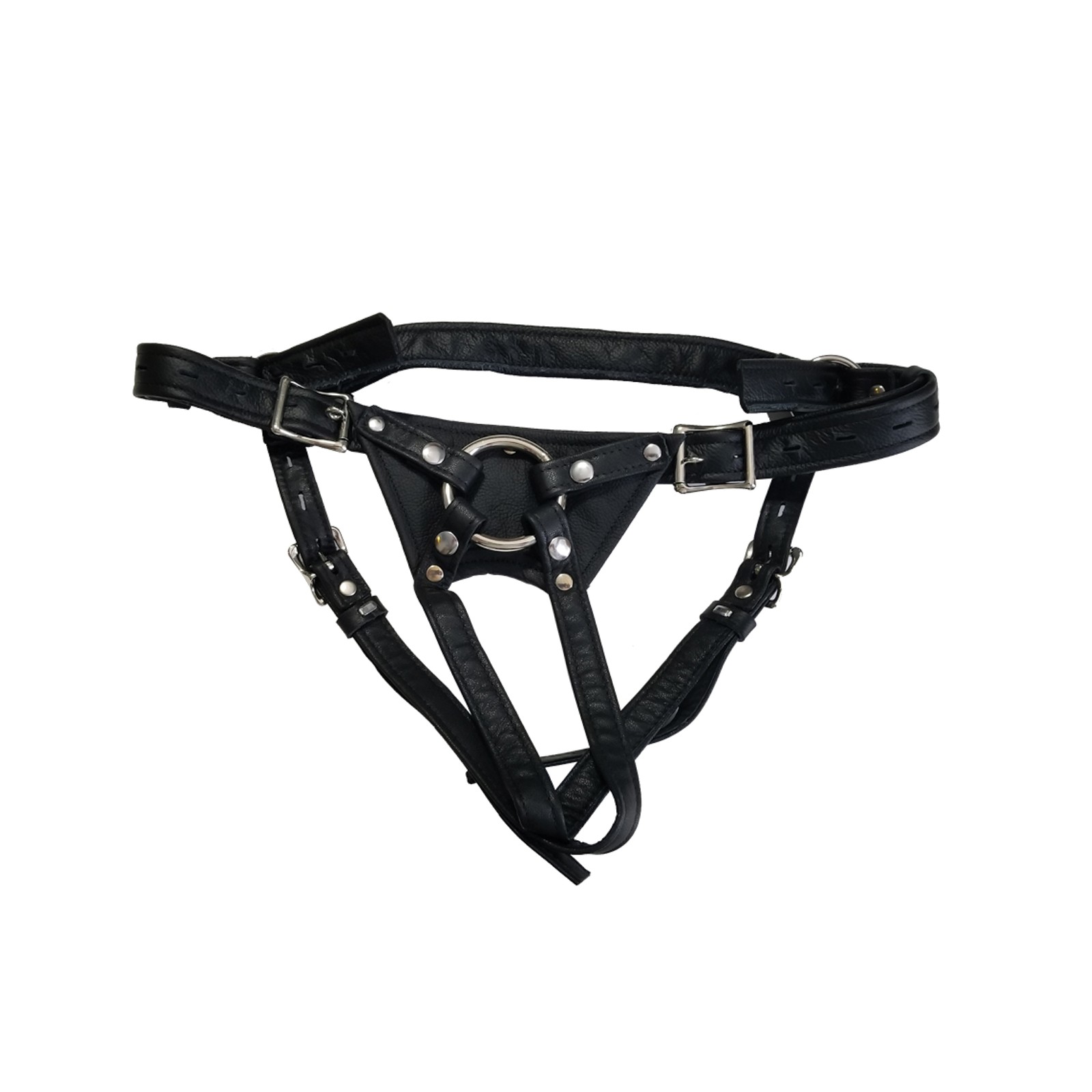 Locked In Lust Crotch Rocket Strap-On Grande - Negro