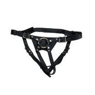 Locked In Lust Crotch Rocket Strap-On Grande - Negro