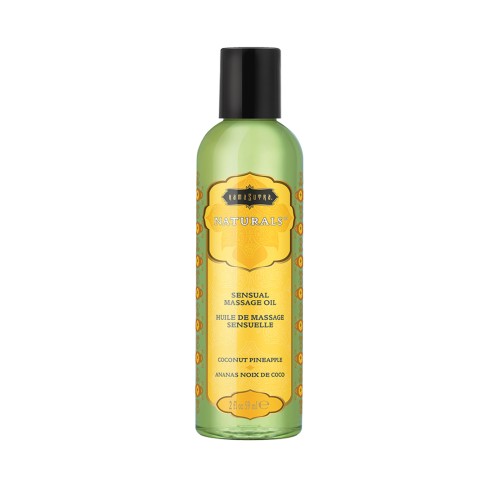 Kama Sutra Naturals Massage Oil - 2 oz Coconut Pineapple