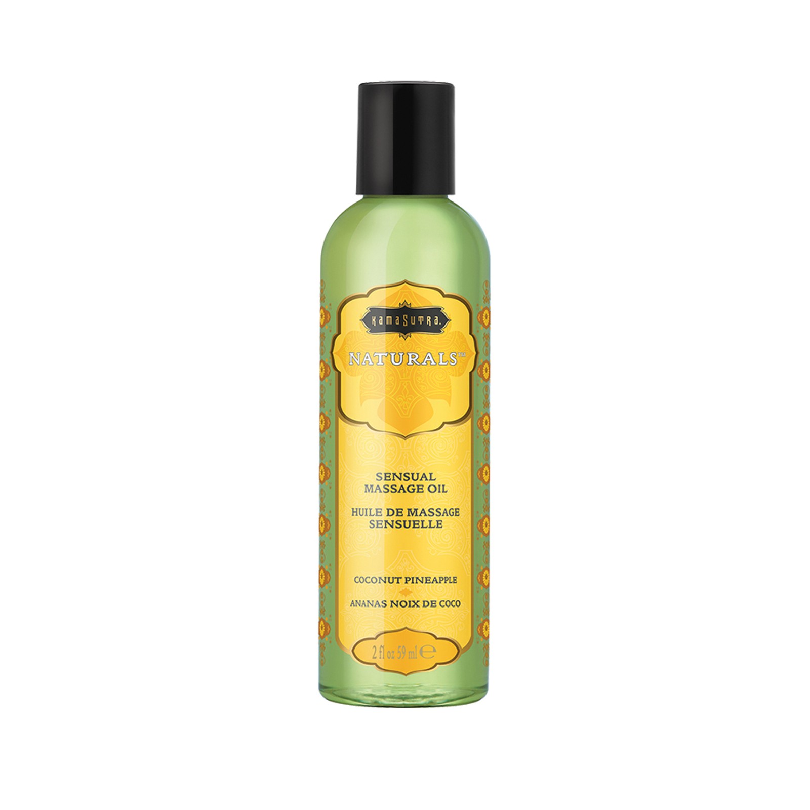 Kama Sutra Naturals Massage Oil - 2 oz Coconut Pineapple