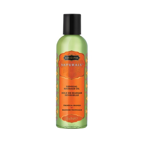 Aceite de Masaje Naturals Kama Sutra Mango Tropical 2oz