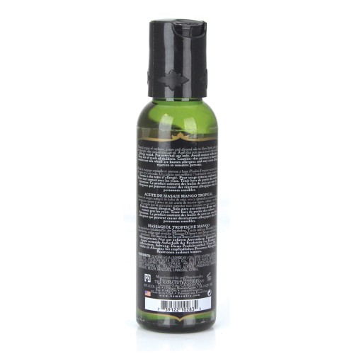 Aceite de Masaje Naturals Kama Sutra Mango Tropical 2oz