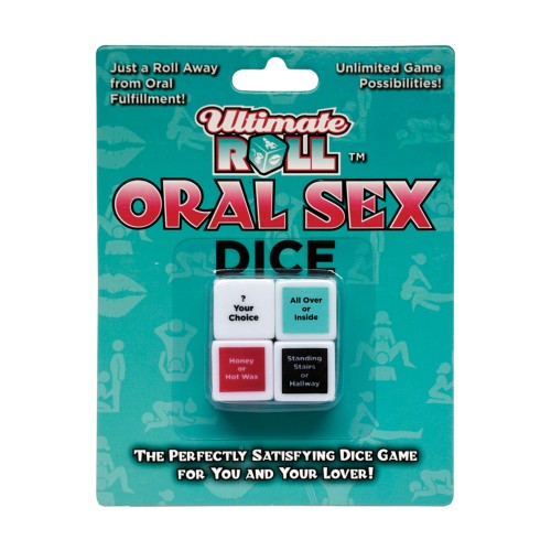 Juego de Dados para Sexo Oral Ultimate Roll - Juego Divertido para Parejas