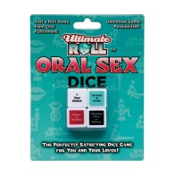 Juego de Dados para Sexo Oral Ultimate Roll - Juego Divertido para Parejas