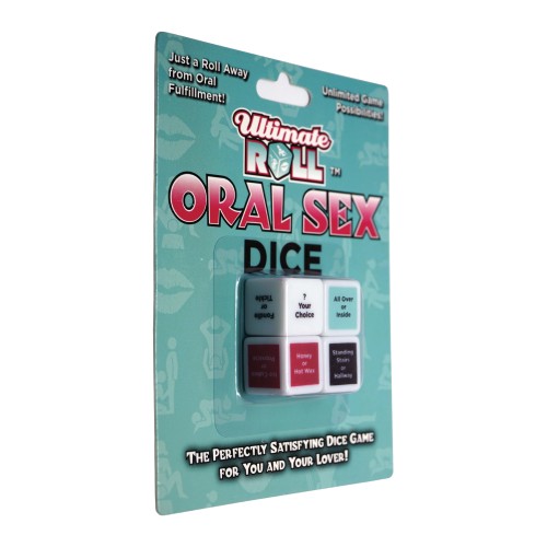 Juego de Dados para Sexo Oral Ultimate Roll - Juego Divertido para Parejas