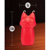 Blush Temptasia Fox Drip Candle Red