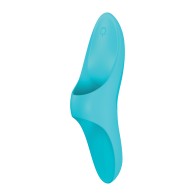 Vibrador Dedo Satisfyer Teaser - Azul Claro