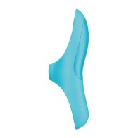 Satisfyer Teaser Finger Vibrator - Light Blue