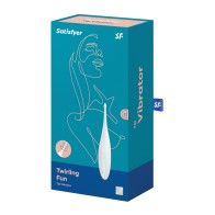 Satisfyer Diversión Giratoria - Blanco