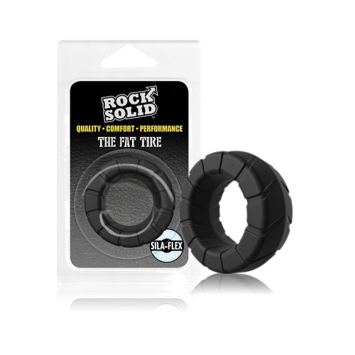 Rock Solid Fat Tire Cock Ring in Black