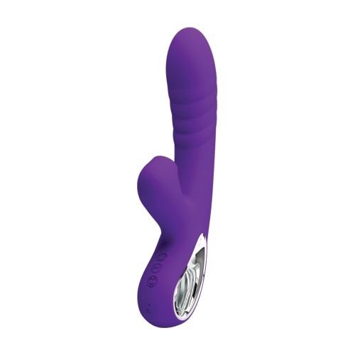 Pretty Love Vibrating and Suction Rabbit - Purple