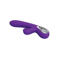 Conejito Vibrador y Succionador Pretty Love - Púrpura