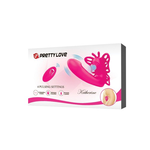 Vibrador Mariposa Portátil Pretty Love Katherine - Fucsia