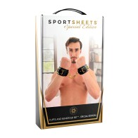 Sportsheets Cuffs and Blindfold Set Special Edition