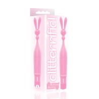 The 9's Clitterific Button Bunny Clitoral Stimulator Pink