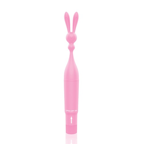 The 9's Clitterific Button Bunny Clitoral Stimulator Pink