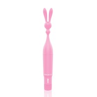 The 9's Clitterific Button Bunny Clitoral Stimulator Pink