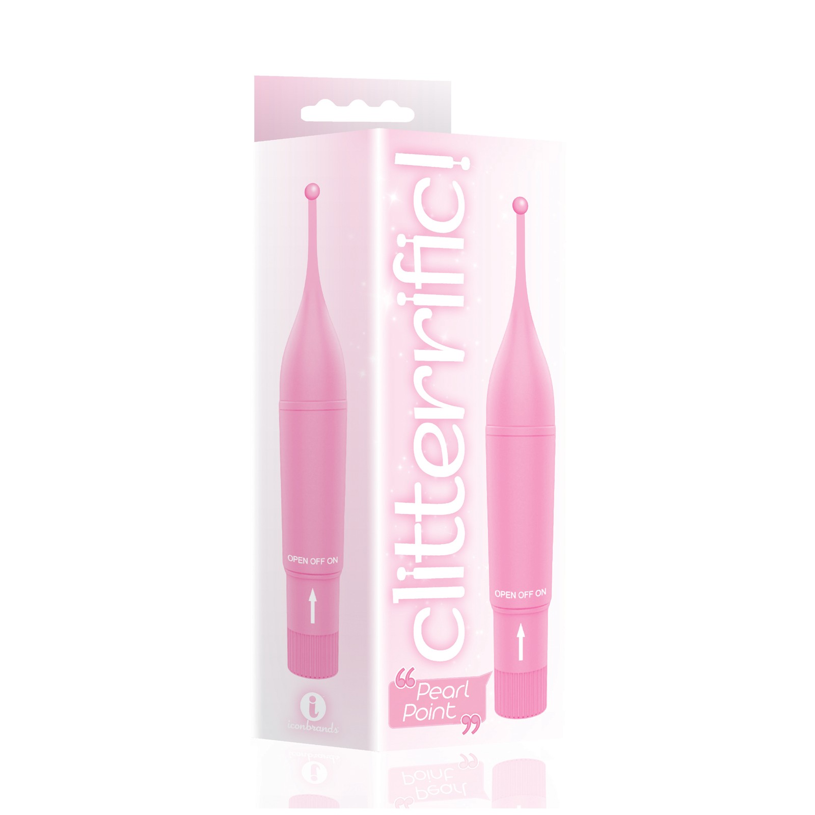 Clitorizador Pearl Point Clitterific! de 9 Rosa