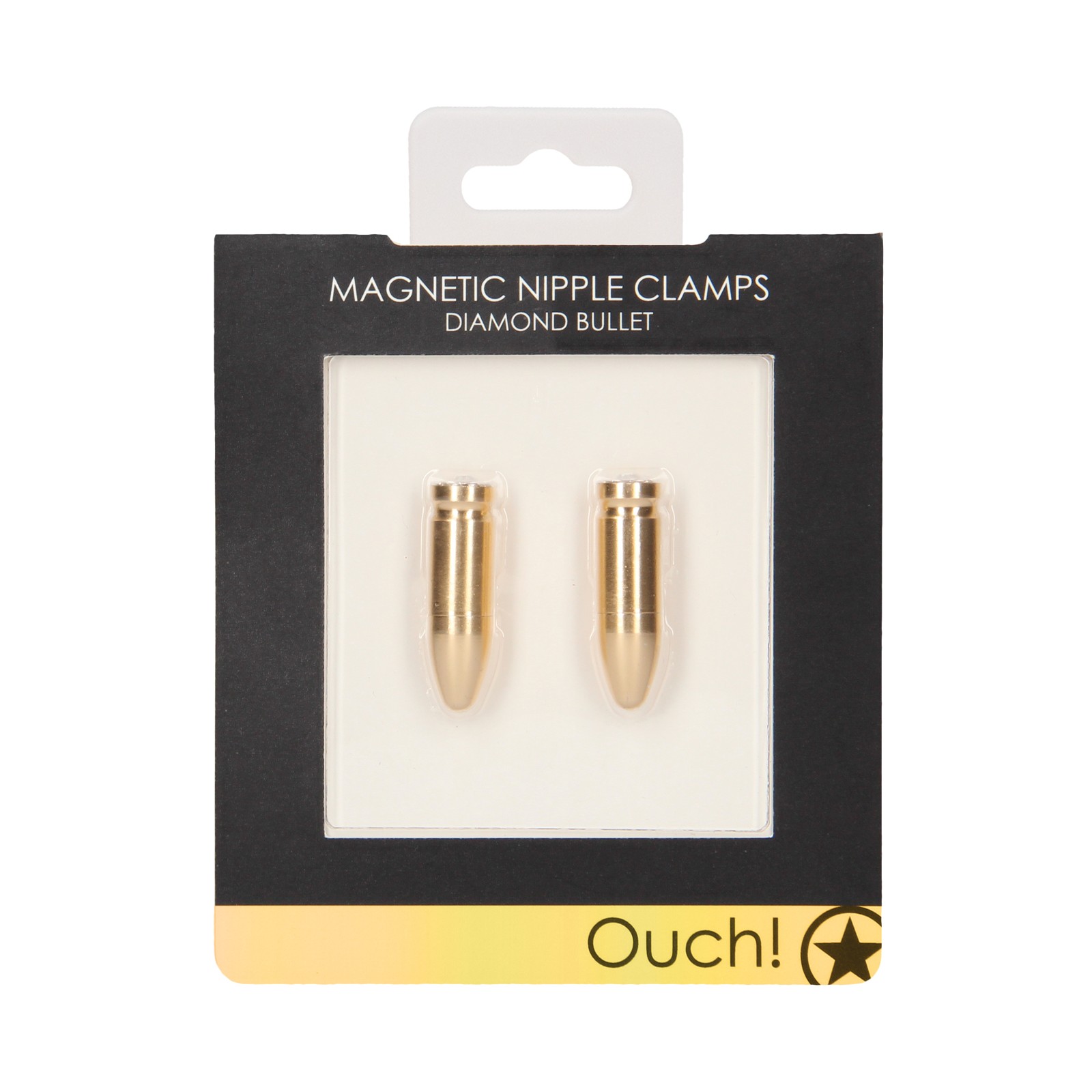 Shots Ouch Magnetic Nipple Clamps - For Intense Sensations