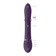 Shots Vive Halo Up Down G-Spot Rabbit Purple