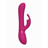 Vibrador Conejo G-Spot Shots Vive Rosa