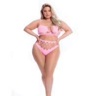 Conjunto de Sostén y Tanga Neon Dreams Rosa