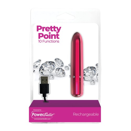 Pretty Point Rechargeable Bullet Vibrator