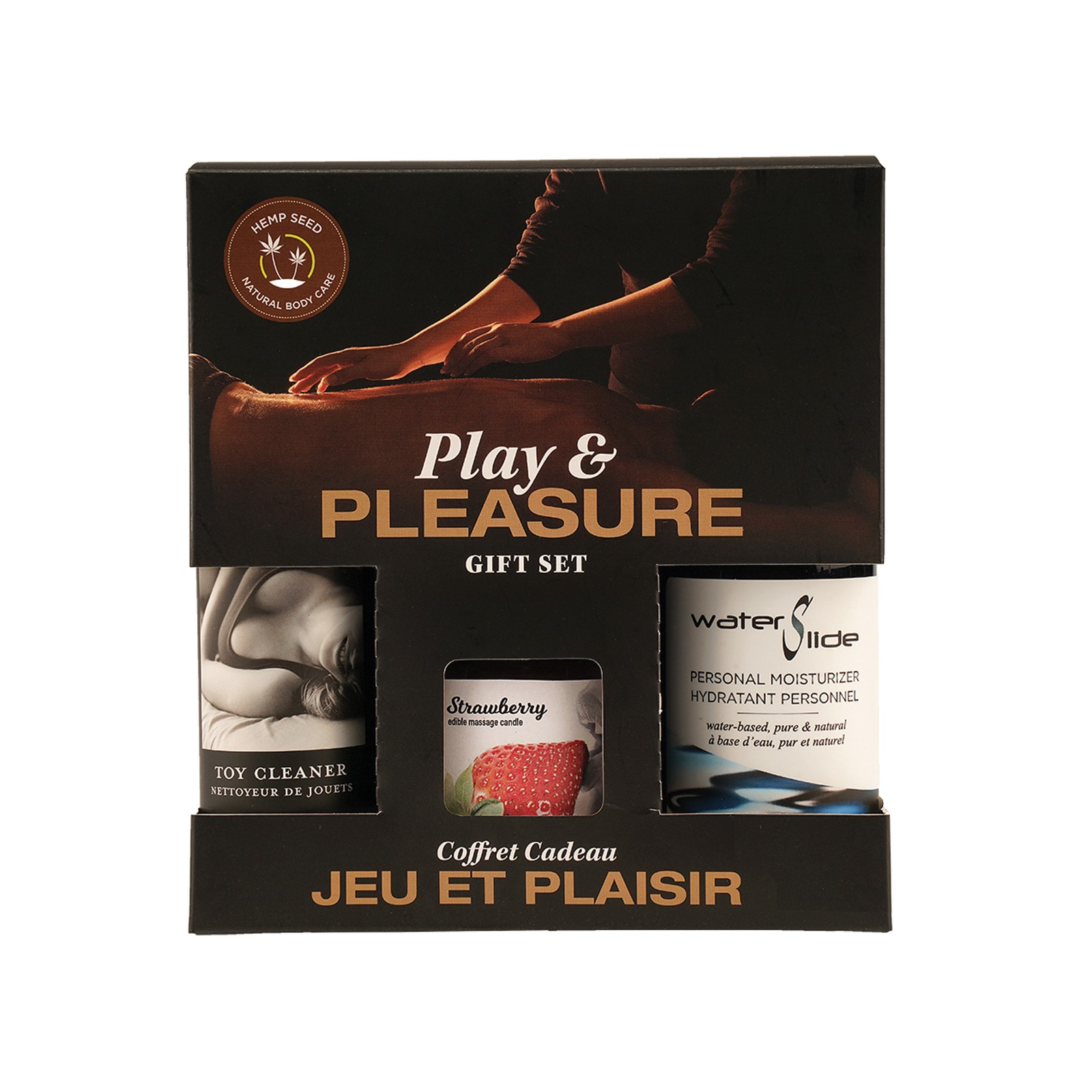 Earthly Body Play & Pleasure Gift Set Strawberry