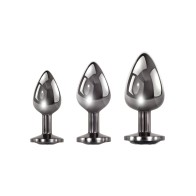 Set de Plug Anal Evolved Gem Negro