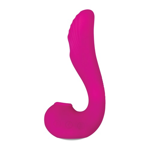 Vibrador Musical Evolved The Note con Golpeteo y Lengüeteo - Rosa