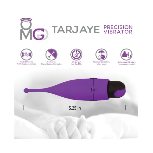 Estimulador de Precisión Tamaño de Viaje OMG Tarjaye Morado