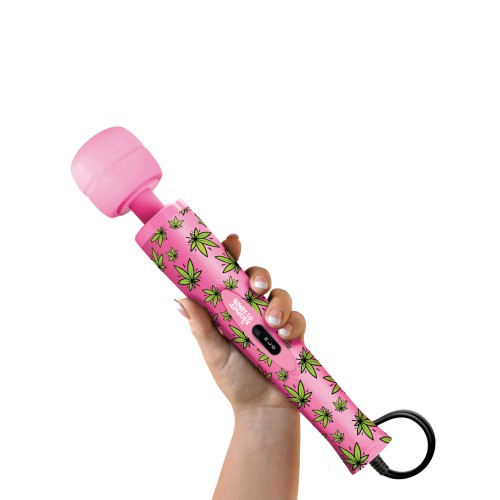 Stoner Vibes Wacky Weed Wand Massager Pink Kush