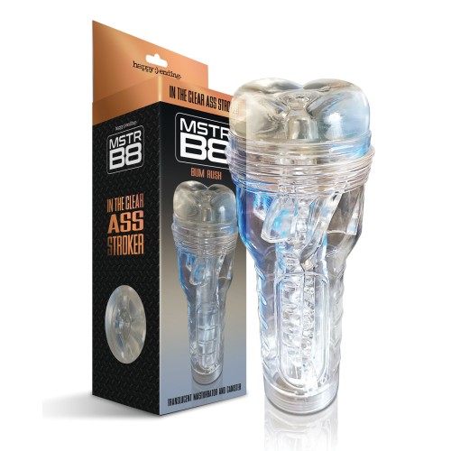 MSTR B8 Clear Anal Stroker for Ultimate Pleasure