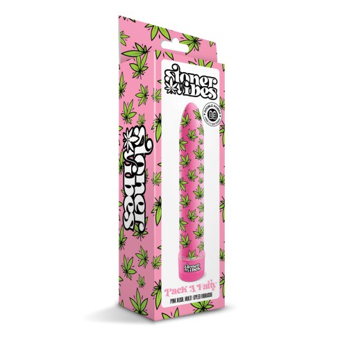 Stoner Vibes Multi-Speed Vibrator - Pink Kush