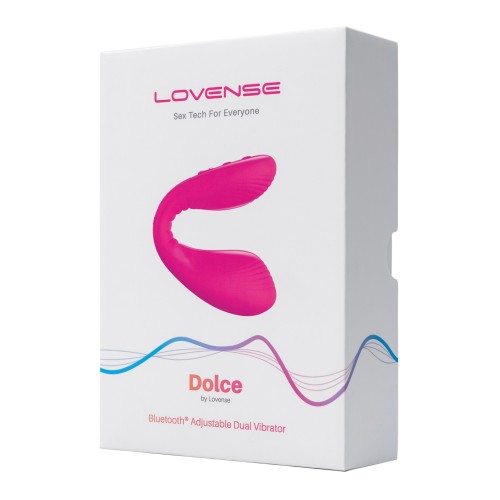 Estimulador Doble Ajustable Lovense Dolce - Controlado por Aplicación