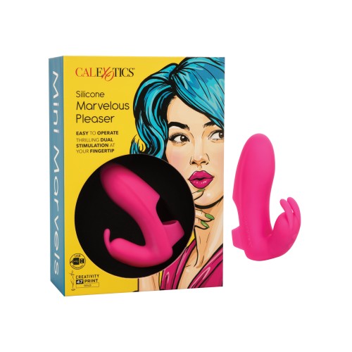 Mini Marvels Silicone Marvelous Pleaser Pink