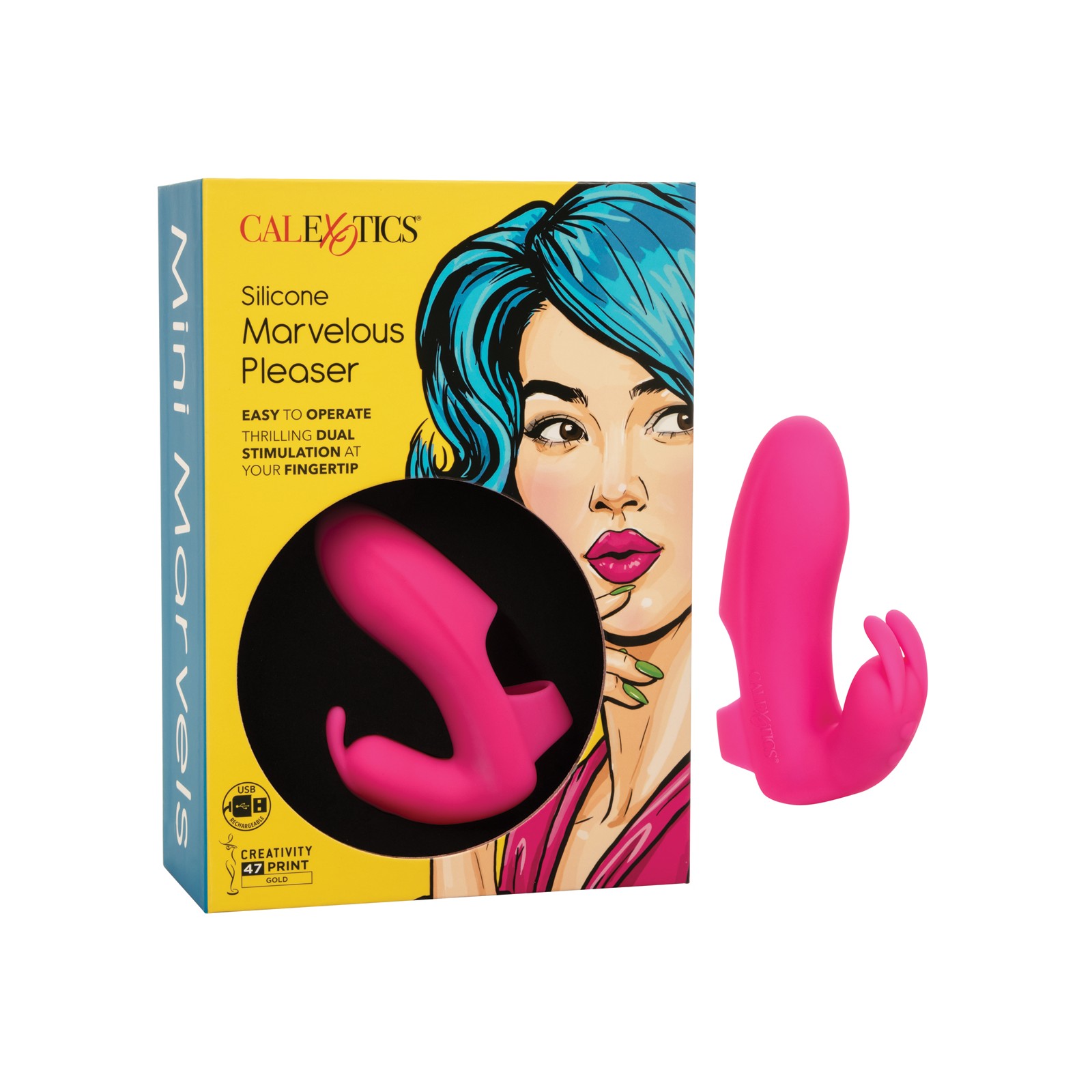 Mini Marvels Silicona Marvelous Pleaser Rosa