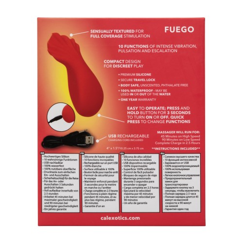 Vibrador Red Hot Fuego - Enciende Tu Pasión