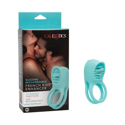 Couples Enhancer Silicone Rechargeable French Kiss